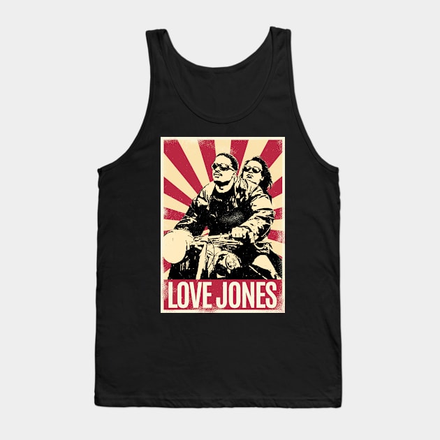 Retro Vintage Love Jones Tank Top by Play And Create